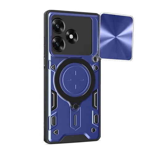 Удароустйчив калъф Techsuit CamGuard Pro за Honor X5c Plus, син