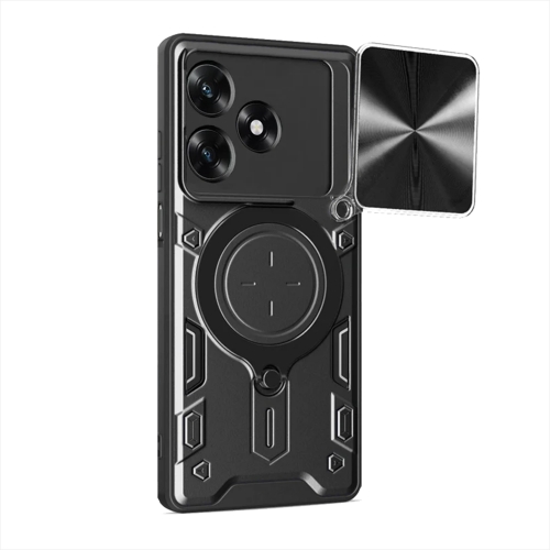 Удароустйчив калъф Techsuit CamGuard Pro за Honor X5c Plus, черен