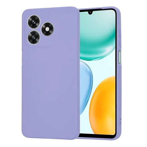 Калъф Techsuit SoftFlex за Honor X5c Plus, светло лилав