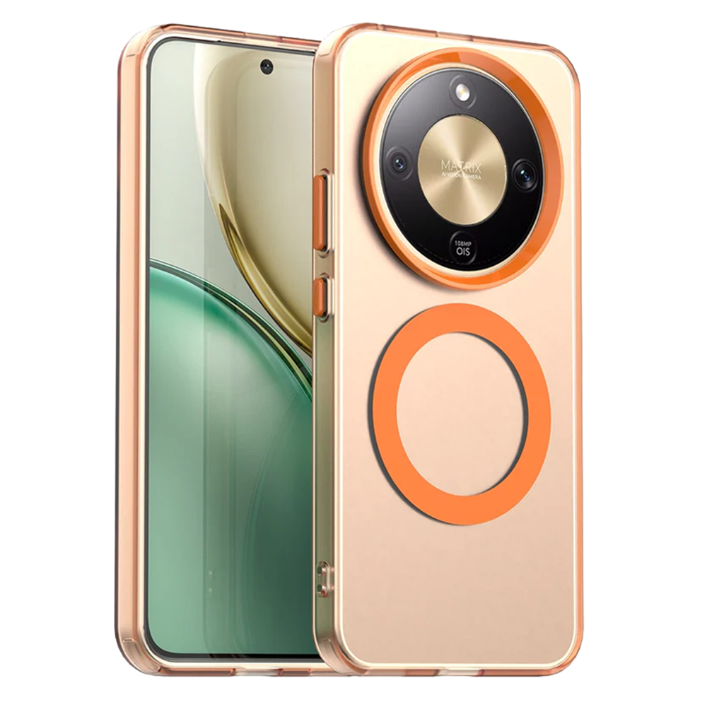Калъф Techsuit CandyCase MagSF за Honor Magic8 Lite, оранжев