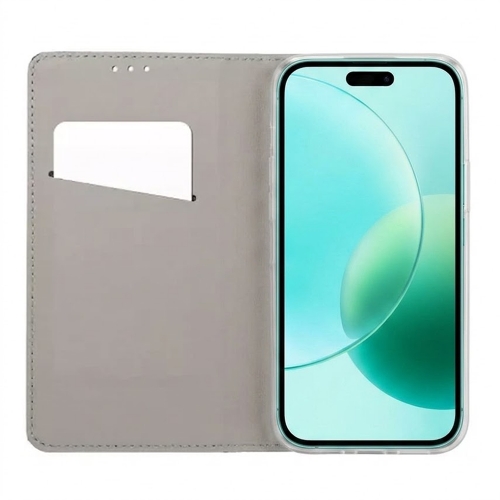 Тефтер странично отваряне Smart Case Book за Huawei Honor 400 Lite, черен