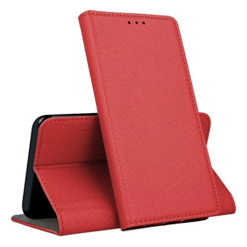 Тефтер странично отваряне Smart Case Book Huawei Honor 400 Lite, червен