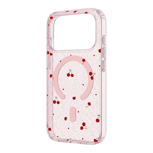 Калъф Cherry Mag case за Iphone 17 Pro, розов