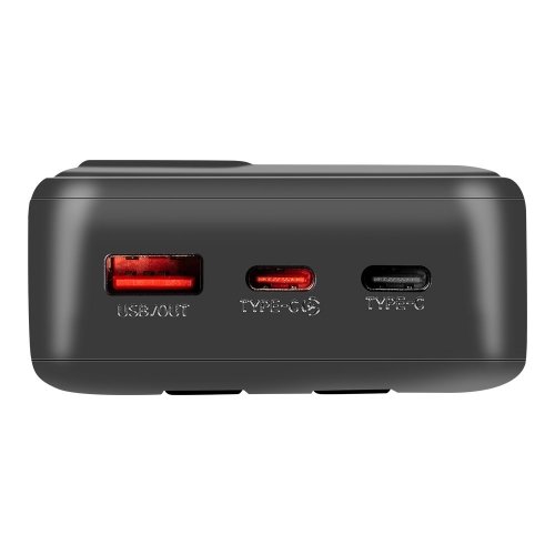 Външна батерия Obal-ME CablePulse, 20000mAh, 22,5W, черен