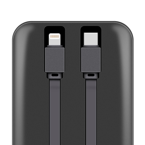 Външна батерия Obal-ME CablePulse, 10000mAh, 22,5W, черен