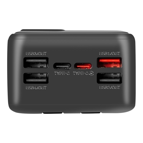 Външна батерия Obal-ME CablePulse, 30000mAh, 22,5W, черен