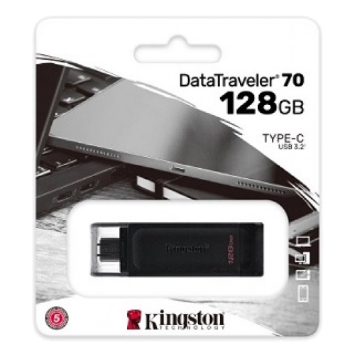Флаш памет 128GB FLASH 3.2 TYPE-C DT70 KINGSTON