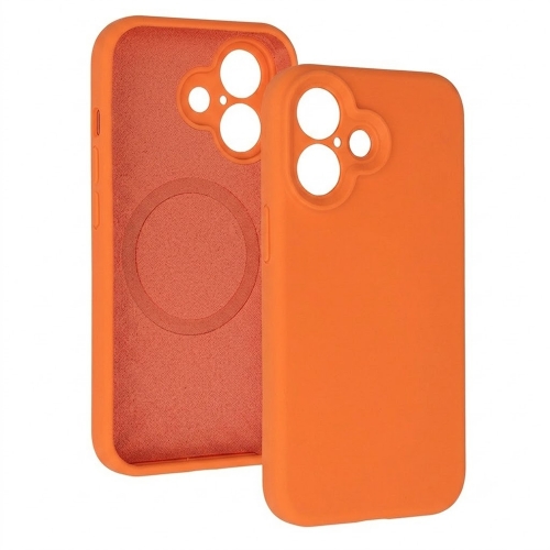 Калъф MagColor Pure за iPhone 17, оранжев