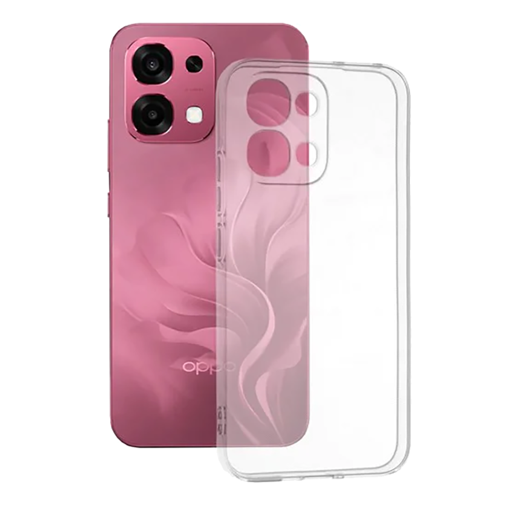 Калъф Techsuit Clear Silicone за Oppo A6 Pro 4G / A6 Pro 5G, прозрачен