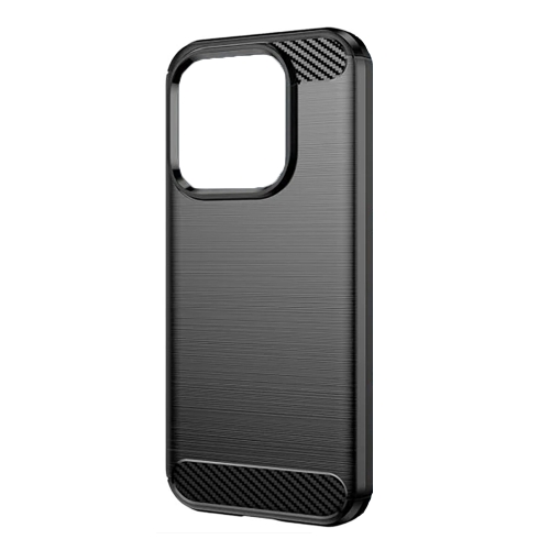 Силиконов калъф Techsuit Carbon Fibre Brushed за Oppo A6 Pro 4G / A6 Pro 5G, черен