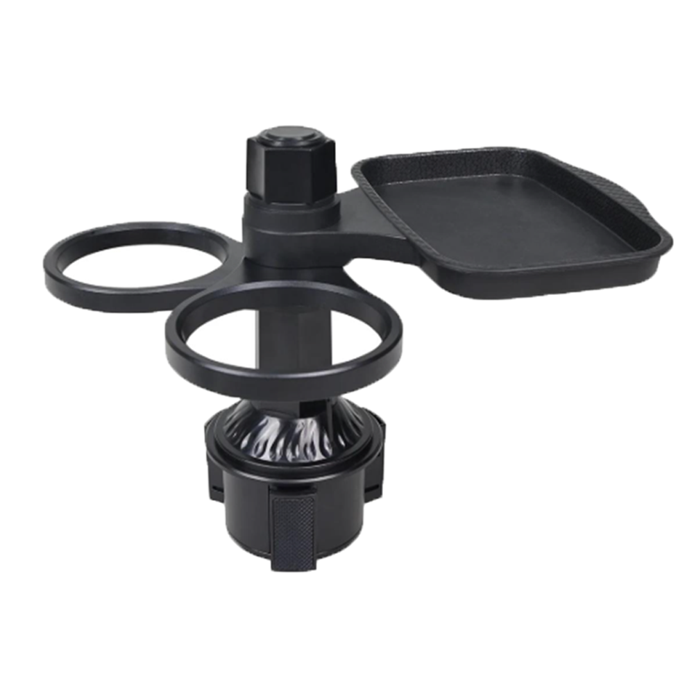 Стойка за кола CZ-94200, 3в1, cupholder/бар, черен